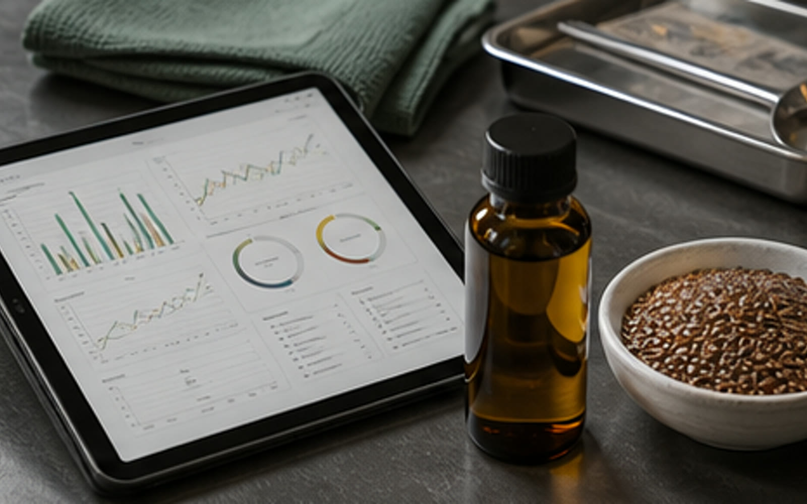 Flaxseed batch records reference